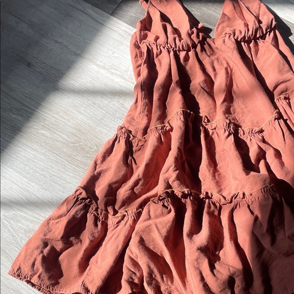 Rust Mini Dress - Picture 2 of 5